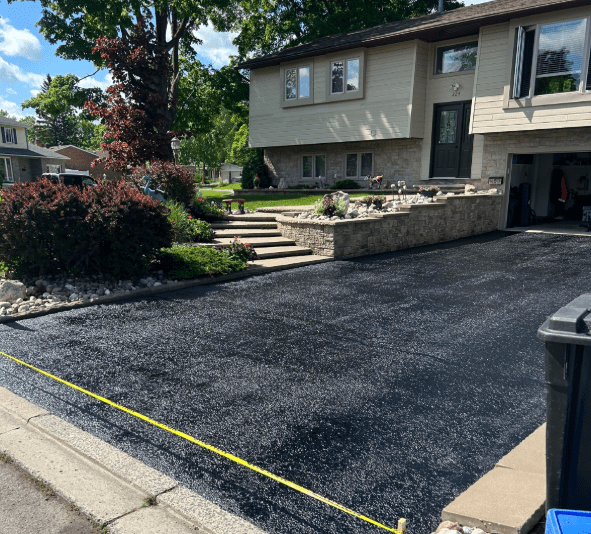 Asphalt sealing for weather protection image